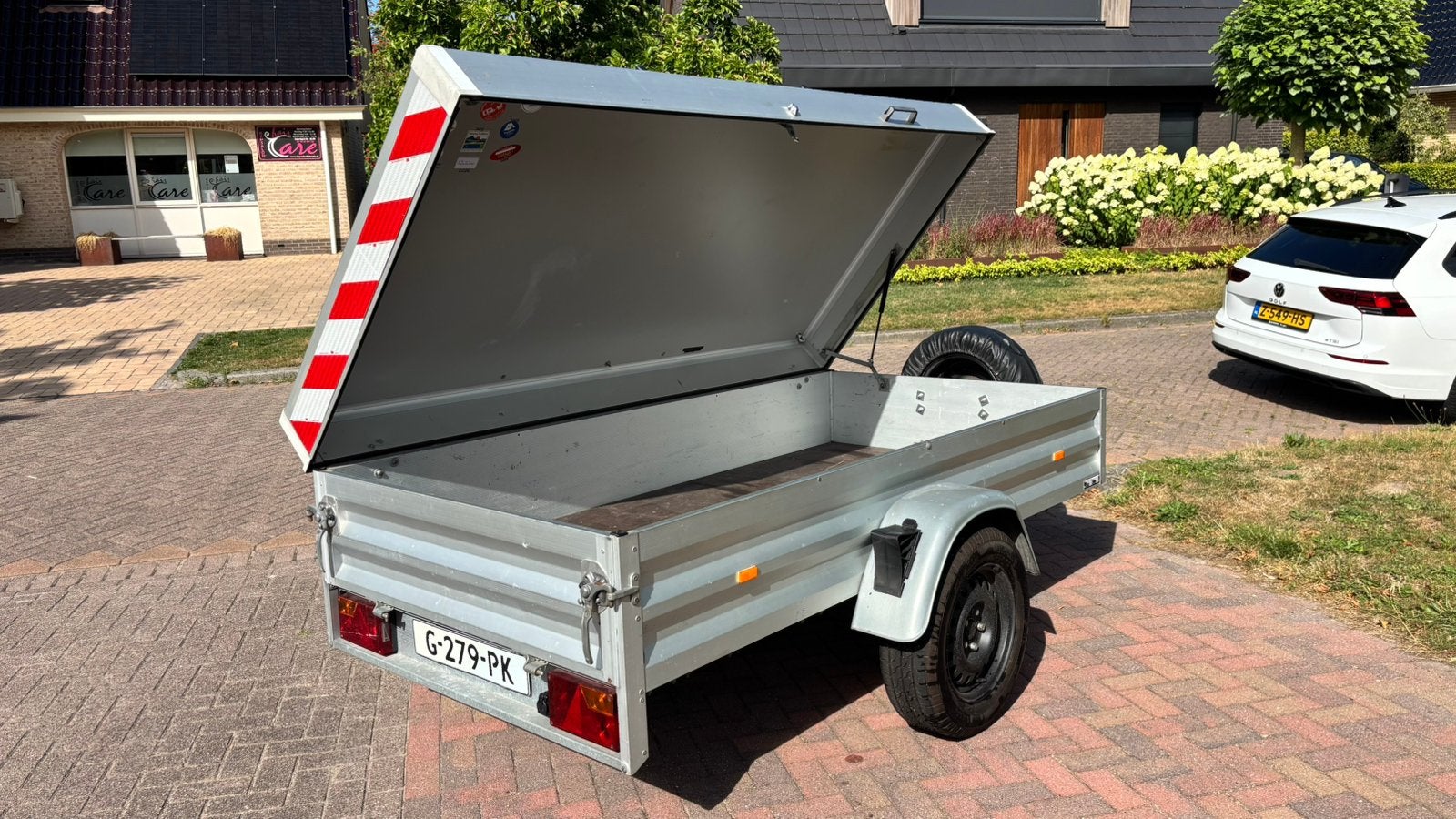 Aanhanger / Bagagewagen geremd 750 kg – compleet, Ophalen, Zo goed als nieuw