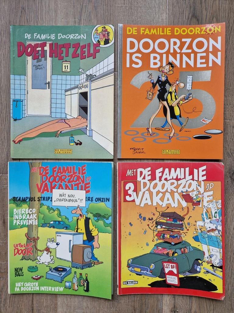 De familie Doorzon   Bob  Zusje  Gerrit de Jager  15x 10,-, Boeken, Meerdere stripboeken, Ophalen of Verzenden, Gelezen
