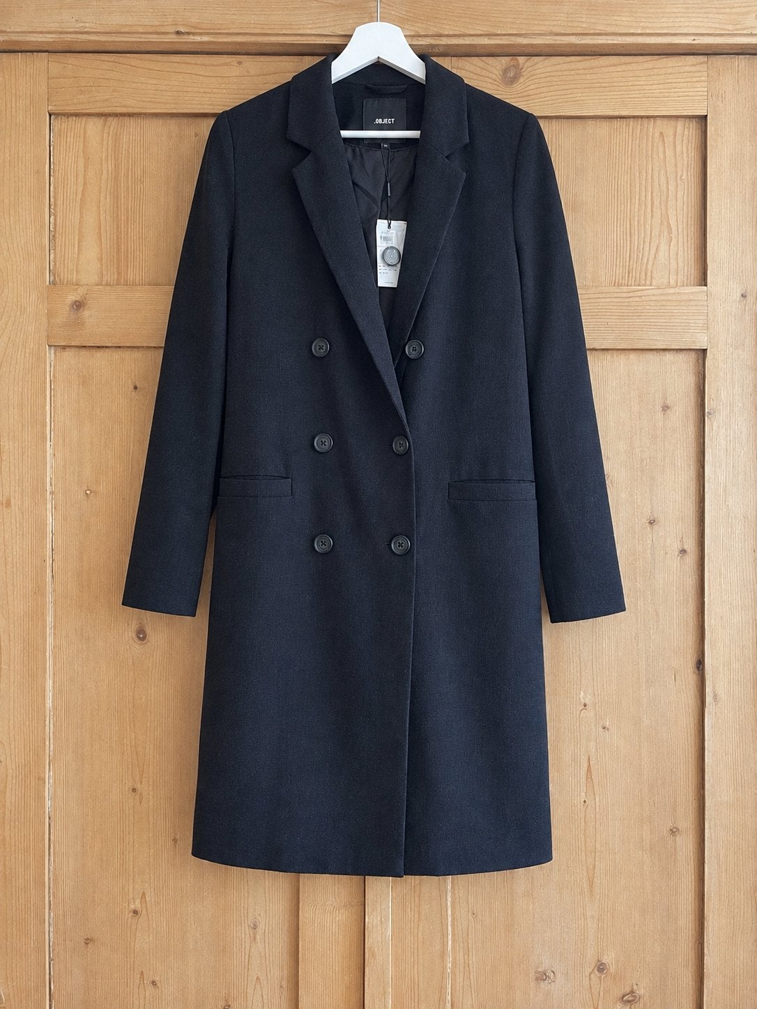 Dunne jas of blazer van Object valt als maat S (=maat XS)., Verzenden, Zwart, Nieuw, Jasje