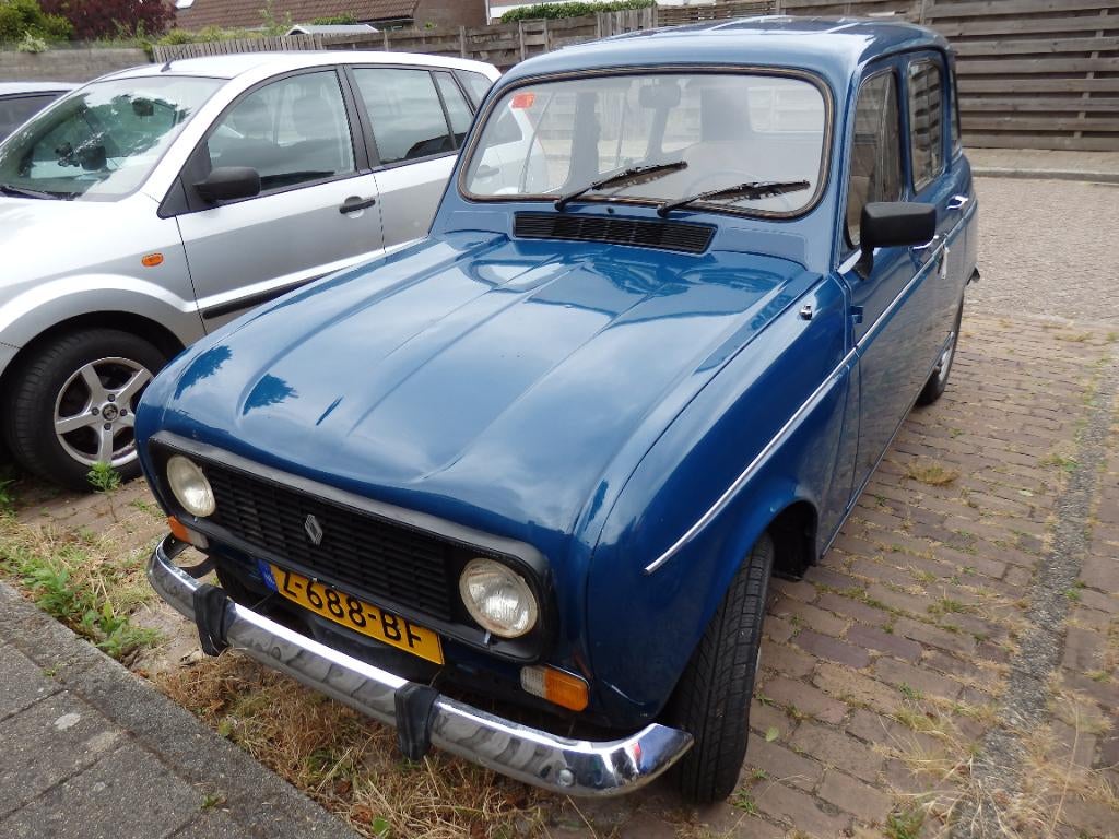 Renault 4, 396 kg, 1090 kg, Blauw, Particulier