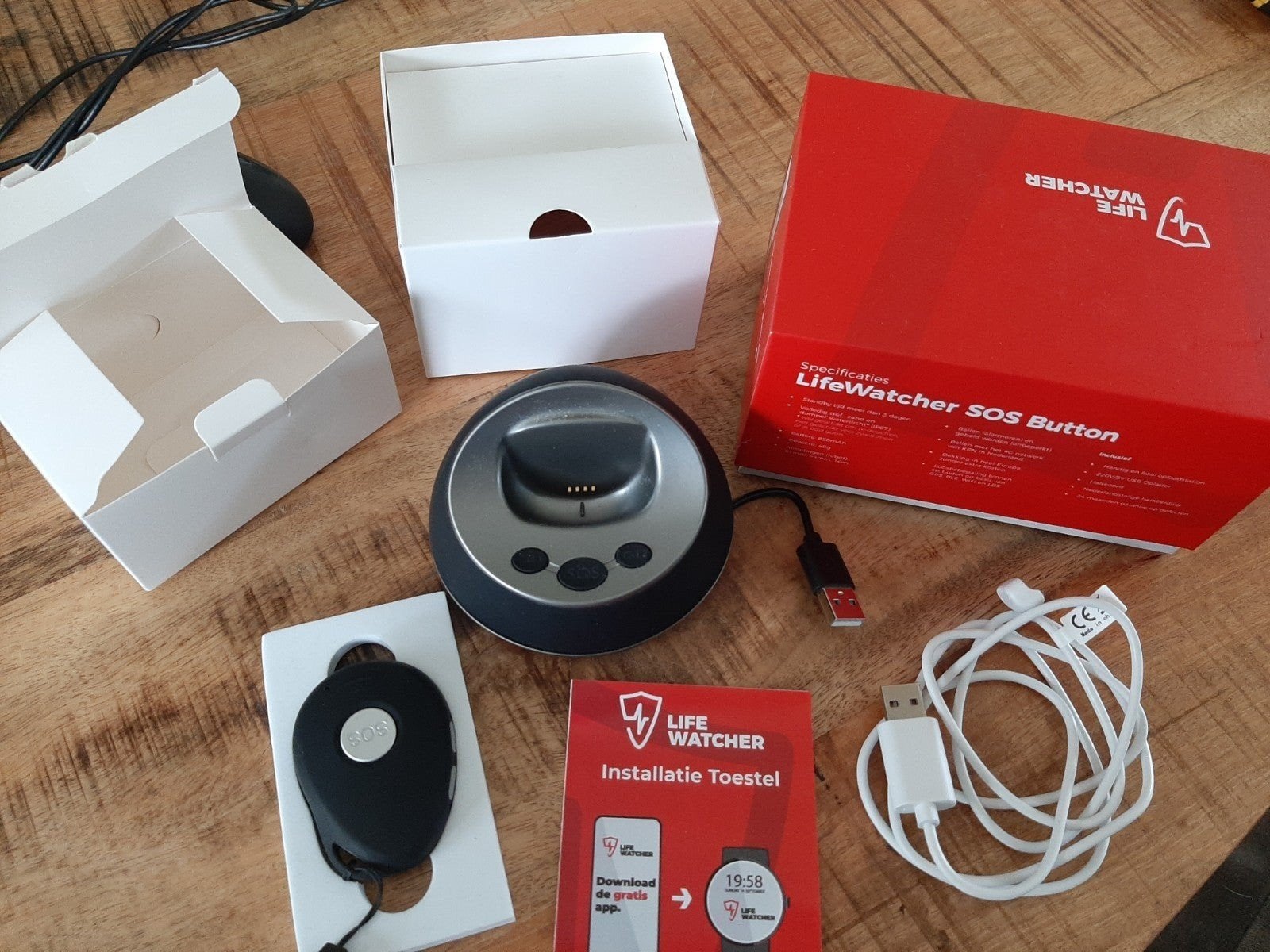 LifeWatcher SOS Button, Diversen, Ophalen
