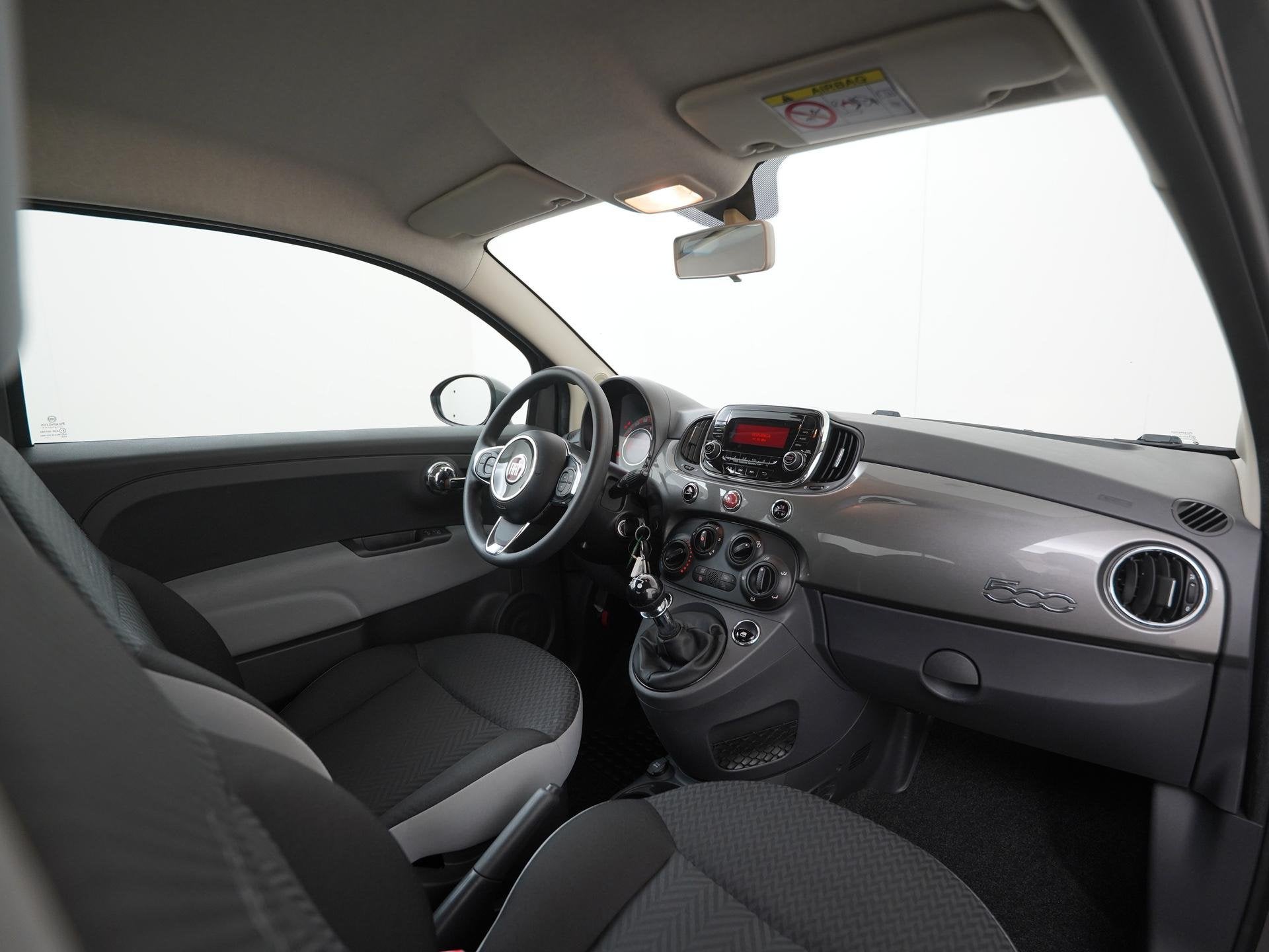 Fiat 500 1.0 TwinAir Pop | Airco | Zondag Open!, Auto's, Voorwielaandrijving, 12 maanden, Stof, Gebruikt
