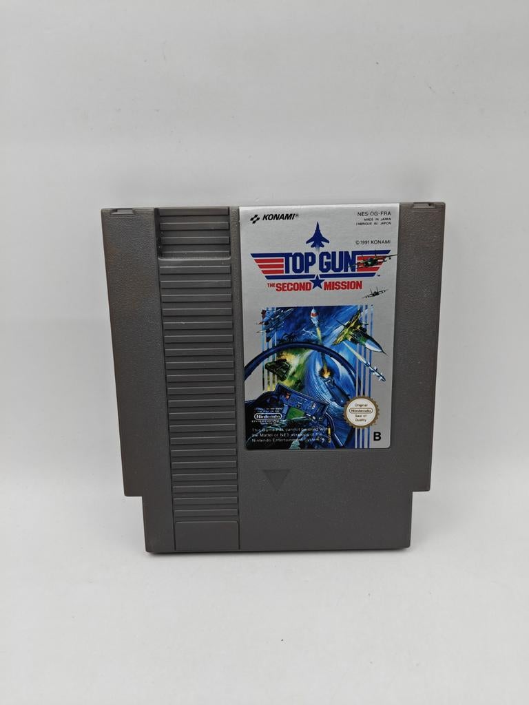 Top Gun: The Second Mission NES, Spelcomputers en Games, Games | Nintendo NES, Gebruikt, 1 speler, Ophalen of Verzenden, Onbekend@konami.com