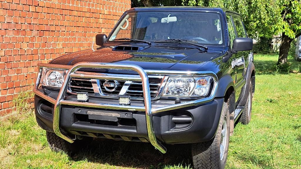 Nissan Patrol GR 3.0DI, Auto's, Stof, Beige, 4 cilinders, 160 pk