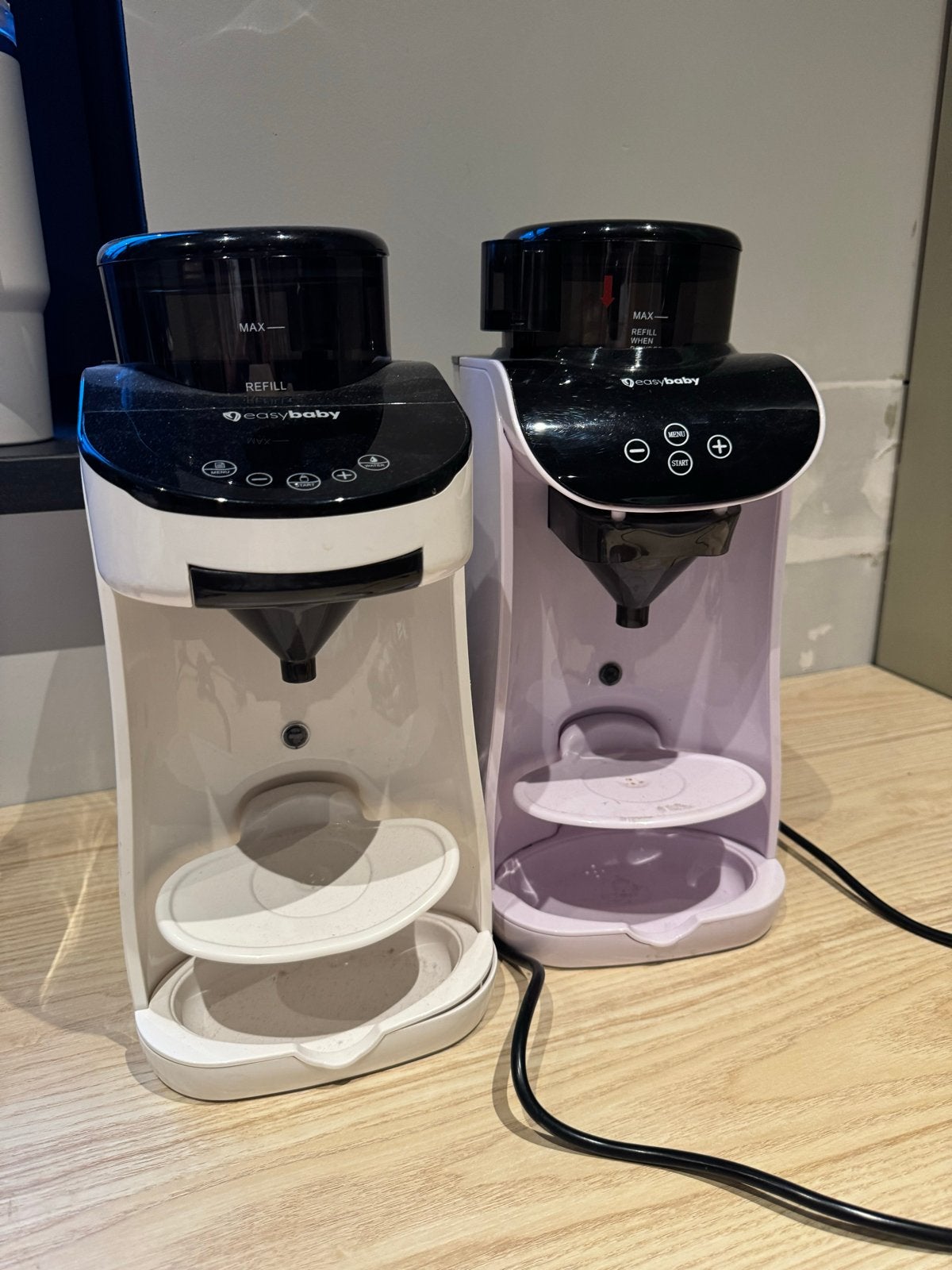 2x Easybaby Milk Maker (ook los te koop), Gebruikt, Flessenmaker, Easybaby, Ophalen