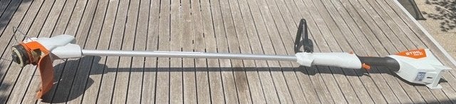grastrimmer "Stihl FSA 57", Tuin en Terras, Grastrimmers, Ophalen, Gebruikt, Elektrisch