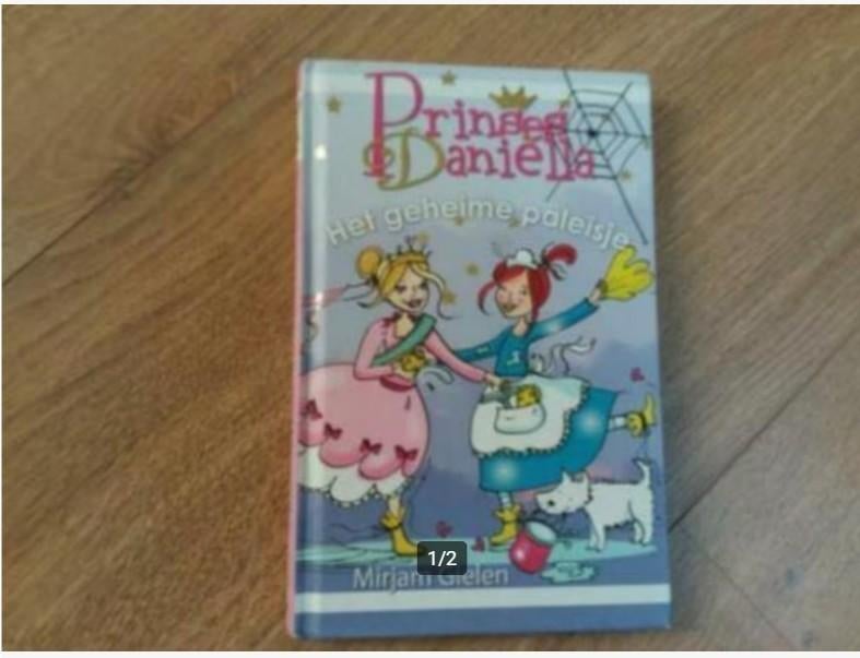 Mirjam Gielen, Prinses Daniella, Het geheime paleisje, Ophalen of Verzenden, Zo goed als nieuw, Sprookjes