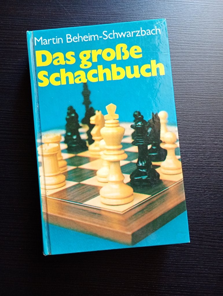 Das grosse schach buch, Ophalen of Verzenden, Minder dan 500 stukjes, Zo goed als nieuw, Schaken