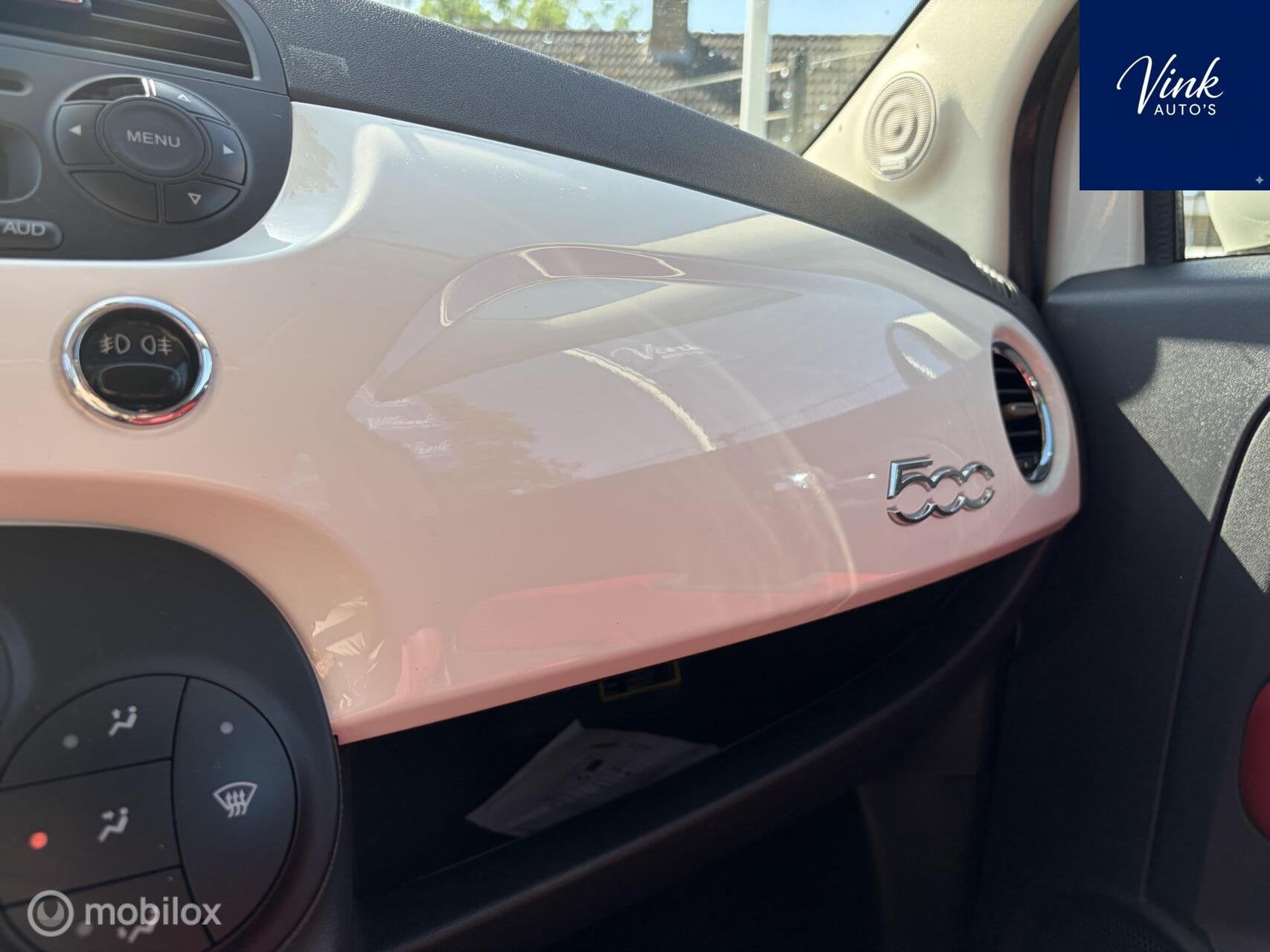 Foto 11 van Fiat 500 1.4-16V Lounge | Panoramadak | Subwoofer | Leer