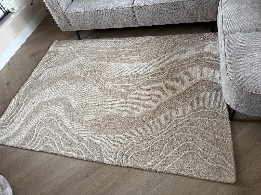 By Boo soil vloerkleed 160 x 230, Huis en Inrichting, Stoffering | Tapijten en Kleden, Ophalen, Gebruikt, 150 tot 200 cm, 200 cm of meer