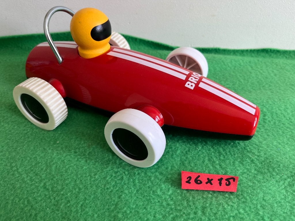 Mooie race-auto van het merk Brio(26 cm), Ophalen of Verzenden, Zo goed als nieuw
