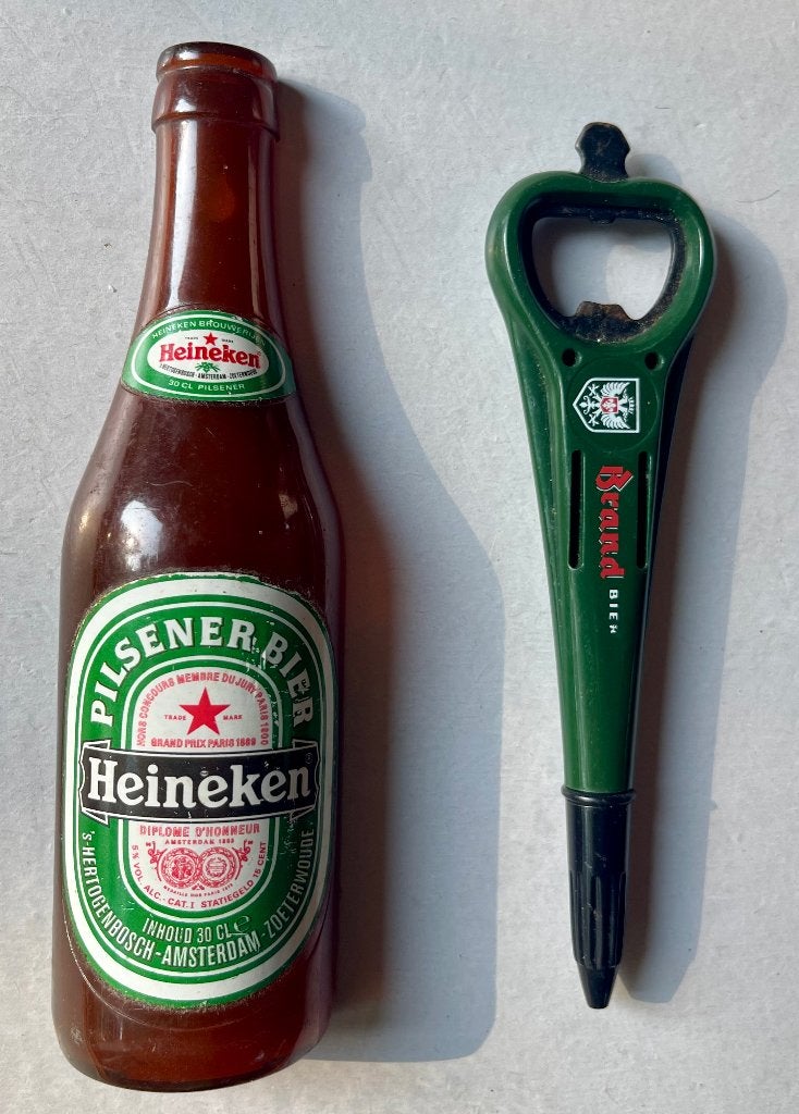 2 x reklame flesopener, Verzenden, Gebruikt, Gebruiksvoorwerp