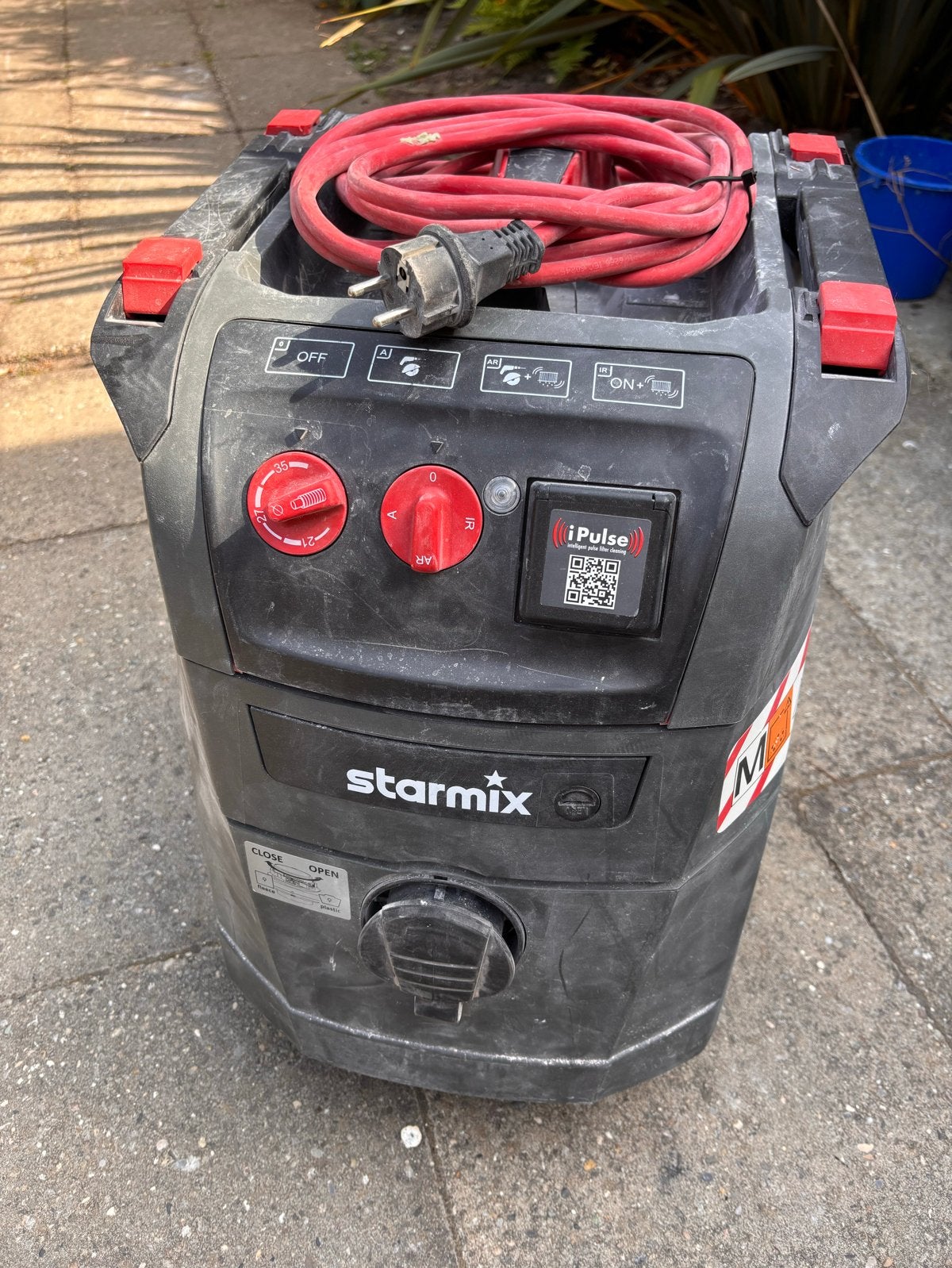 Starmix iPulse Industriële Stofzuiger M-klasse, Ophalen, Overige merken, Gebruikt, Industriële stofzuiger