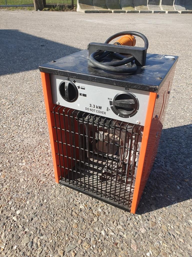 Elektroheater Trotec TDS 20, 30 tot 80 cm, Gebruikt, Kachel, Minder dan 60 cm