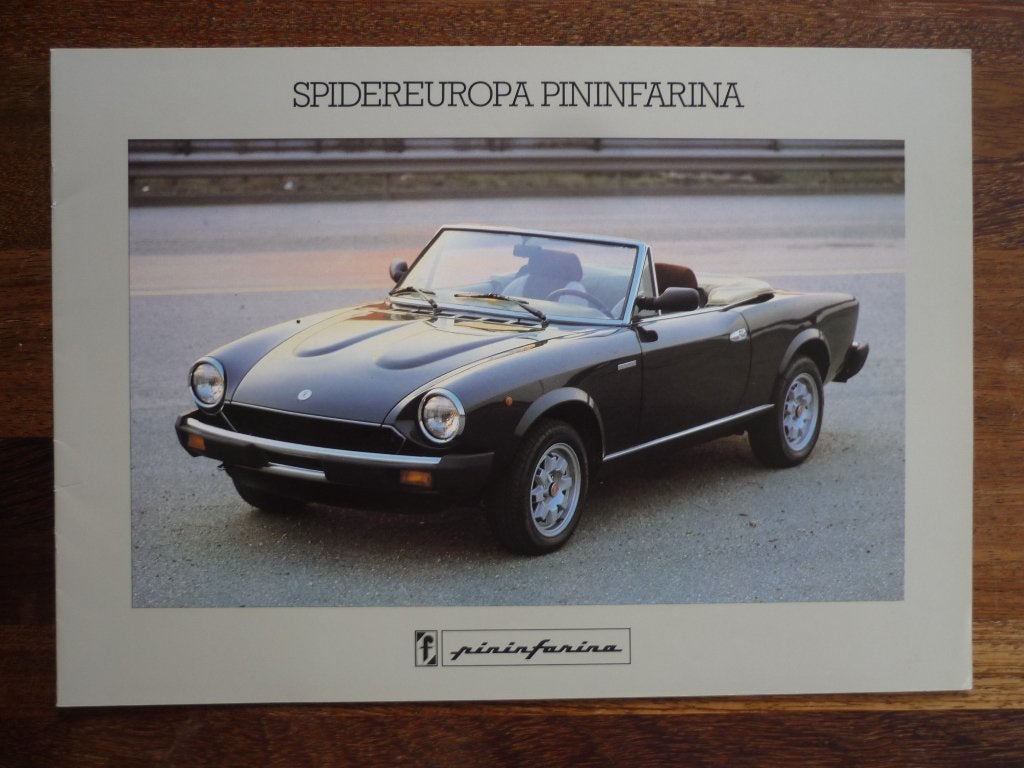 Fiat 124 Spidereuropa (1983, Duits), Verzenden, Nieuw, Overige merken