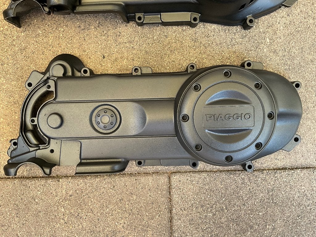 Piaggio carter kap zwart., Fietsen en Brommers, Brommeronderdelen | Scooters, Ophalen of Verzenden, Gebruikt, Blok, Piaggio