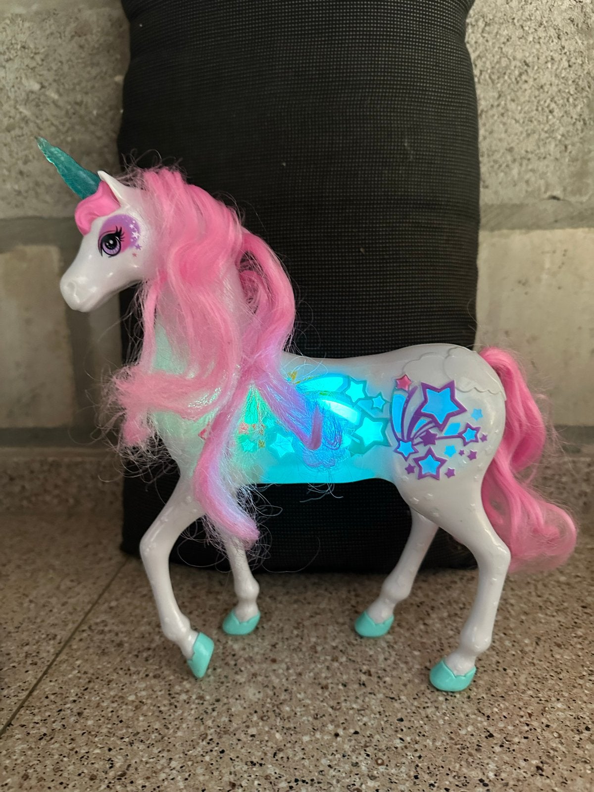 Barbie Dreamtopia Betoverende Eenhoorn met Licht en Geluid, Kinderen en Baby's, Ophalen of Verzenden, Zo goed als nieuw, Jongen of Meisje