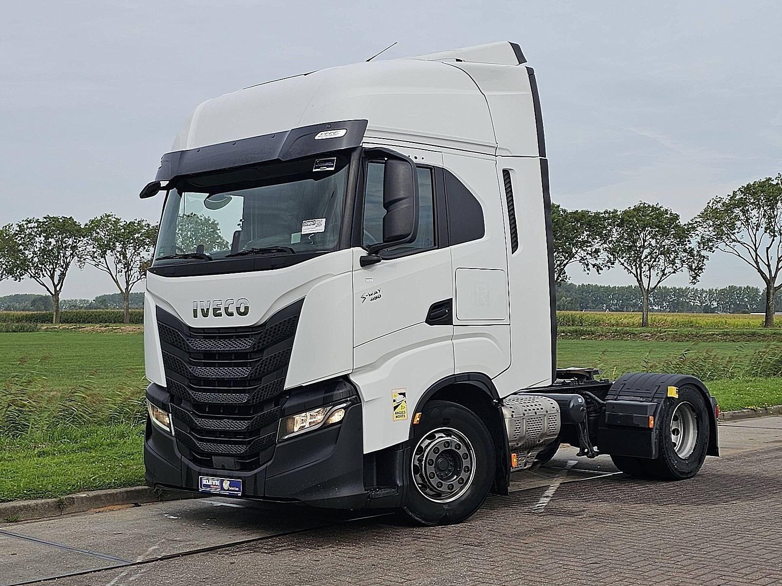 IVECO S-WAY AS440S48, Auto's, Vrachtwagens, Automaat, Euro 6, Iveco, Wit