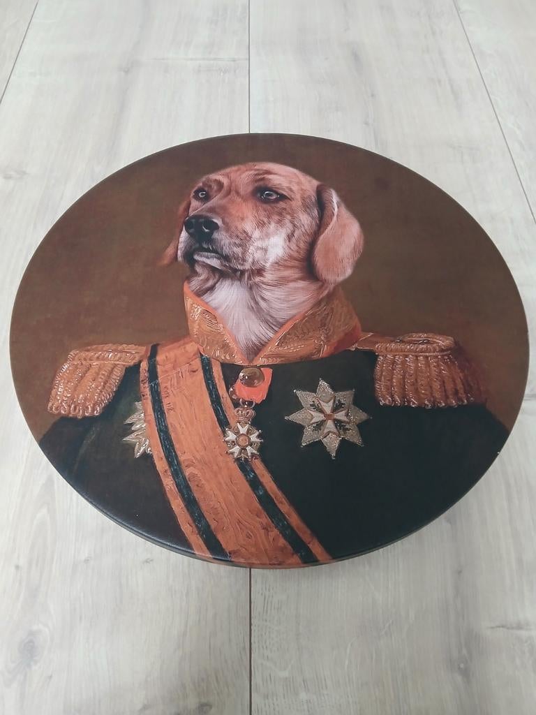 Honden schilderij voor slaapkamer, Ophalen
