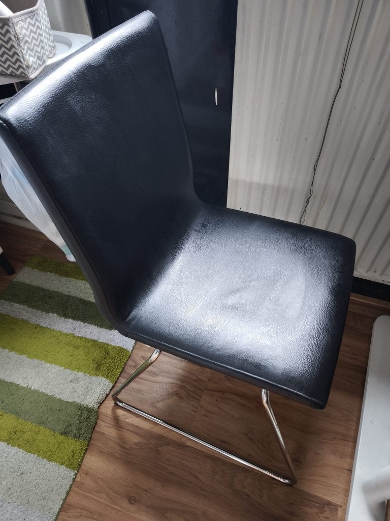 Chair, Ophalen, Zwart, Ikea - Volfgang, Zo goed als nieuw