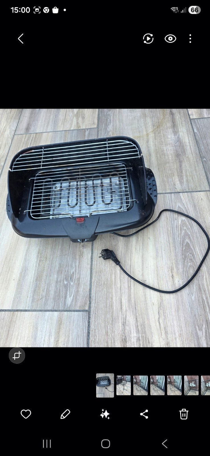 electrische barbeceu, Ophalen of Verzenden