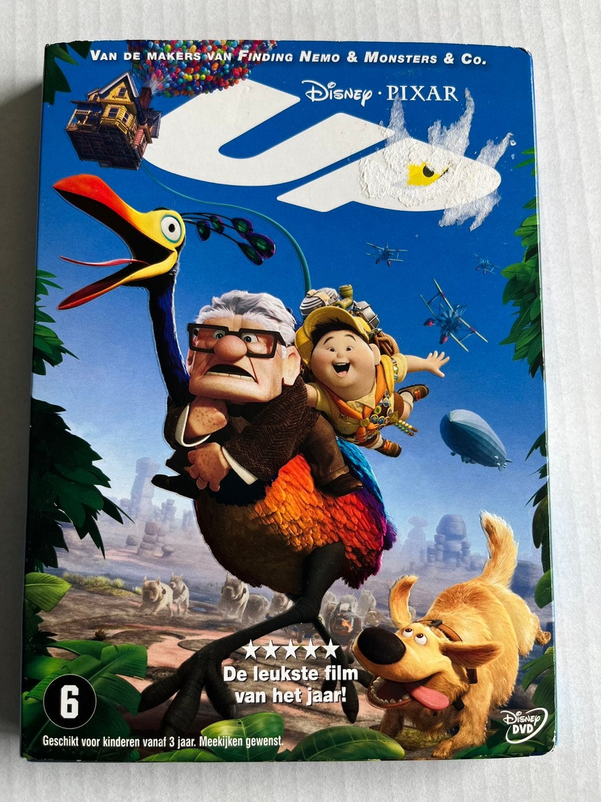 Up - Disney Pixar DVD, Nederlands, Gebruikt, Bonusmateriaal, Alle leeftijden