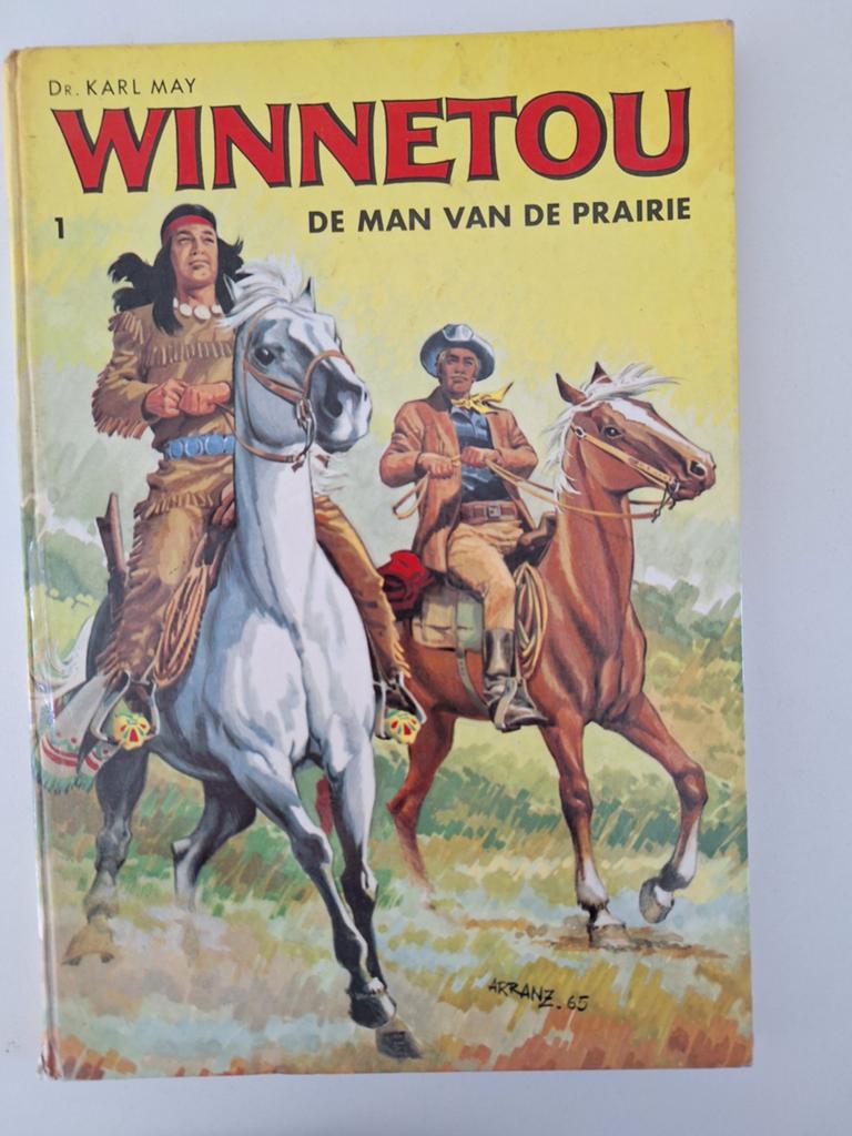 Winnetou De Man van de Prairie - Dr. Karl May Stripboek, Boeken, Stripboeken, Eén stripboek, Ophalen of Verzenden, Gelezen