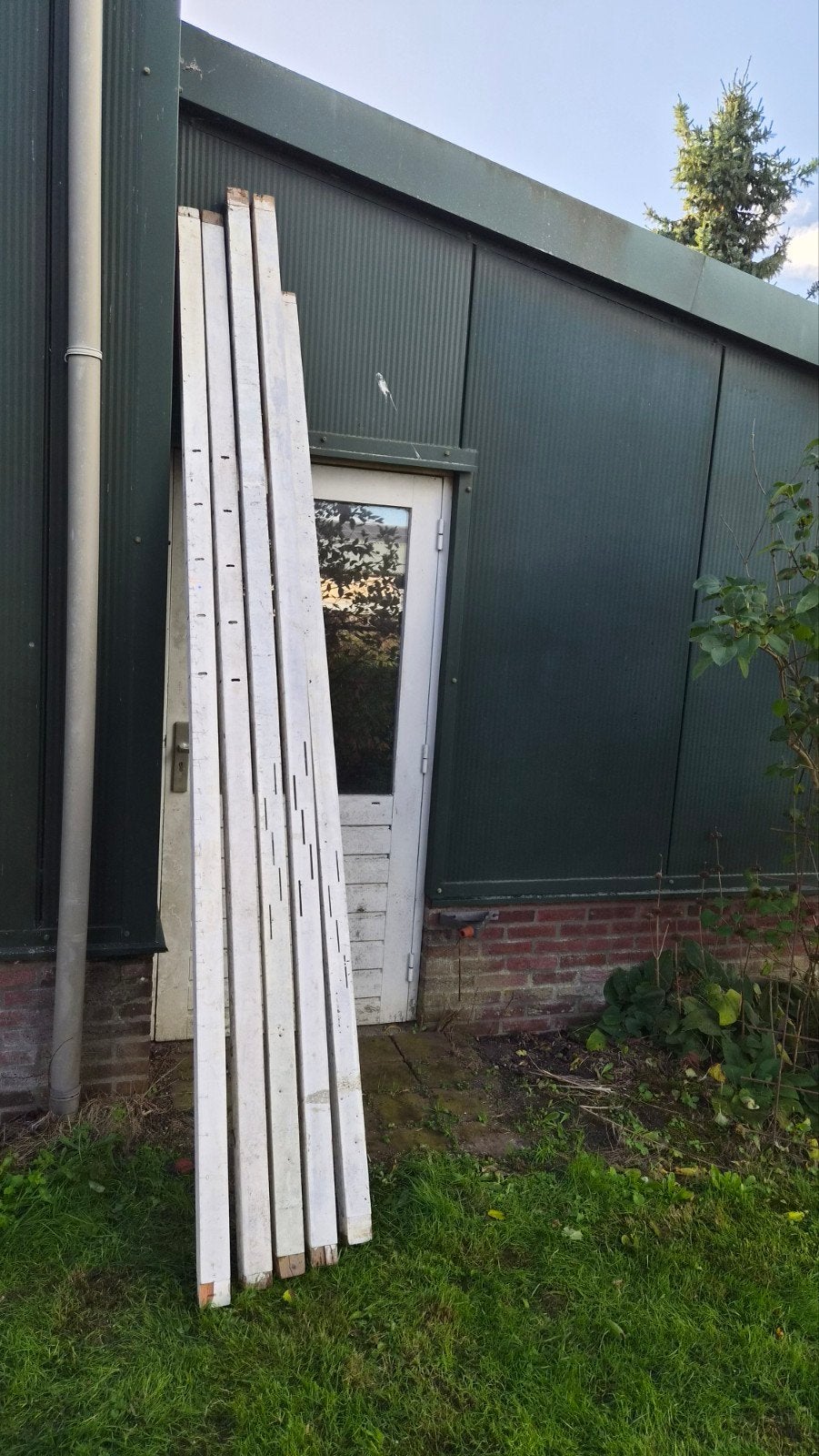 metselprofielen / stelprofielen aluminium, Doe-het-zelf en Verbouw, Ophalen, Gebruikt