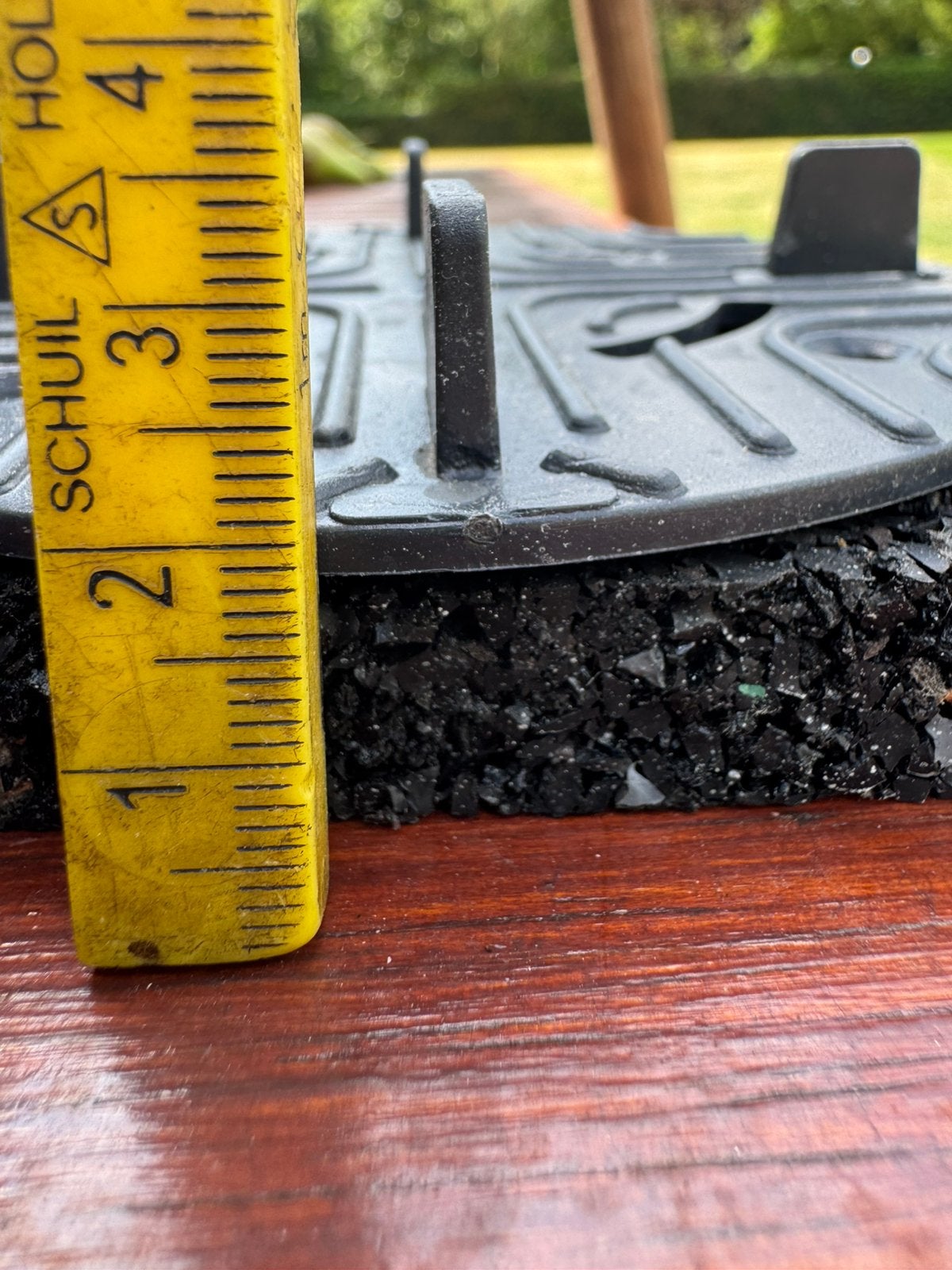 (Dak)terras tegel drager (80 stuks), Ophalen, Zo goed als nieuw, Hout