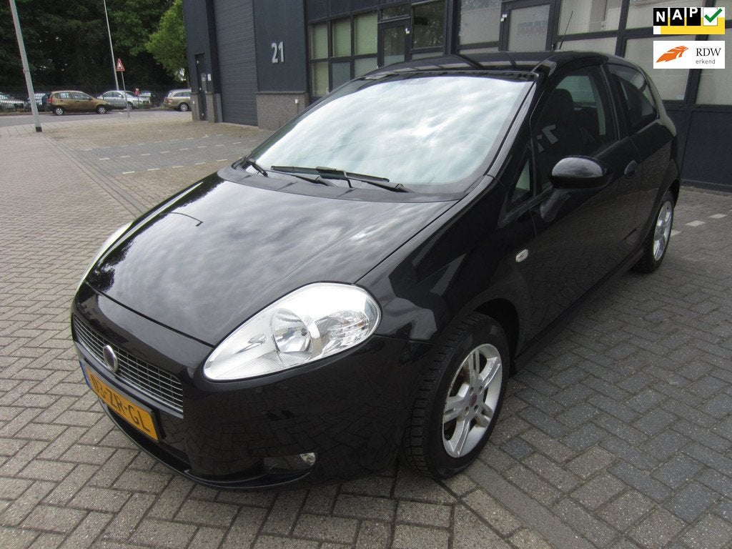 Fiat Grande Punto 1.2 Active 2008 Airco 152.000KM NAP! APK!, Auto's, Fiat, Bedrijf, Te koop, Grande Punto, ABS, Airbags, Airconditioning