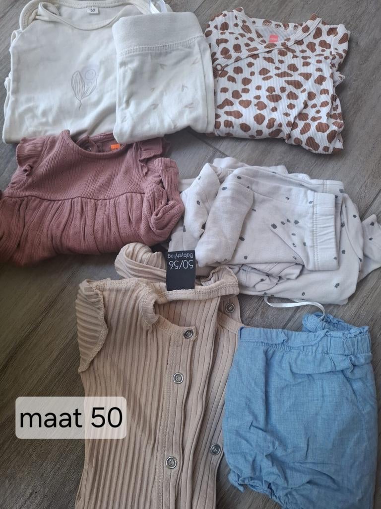 Firstborn kledingset meisje diverse merken maat 50 en 56, Kinderen en Baby's, Meisje, Ophalen of Verzenden, Zo goed als nieuw