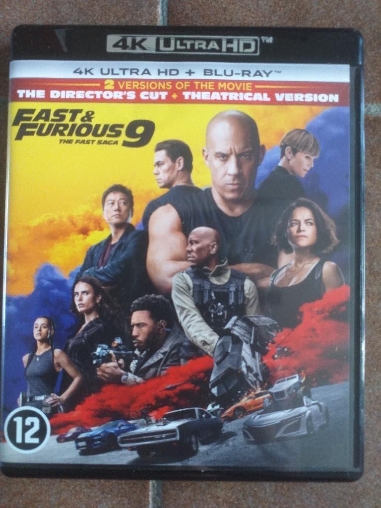 Fast & Furious 9 4K Bluray + 2D Bluray, Cd's en Dvd's, Blu-ray, Verzenden, Zo goed als nieuw, Actie