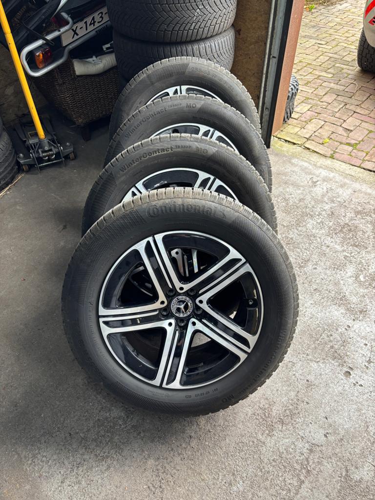 18 inch OE Mercedes winterset GLC A2544015400 A2544015500, Ophalen, 18 inch, Gebruikt, Banden en Velgen
