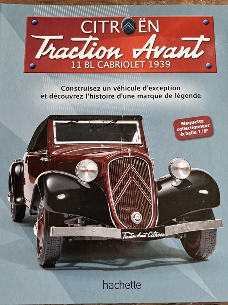 Citroën 1:8 bouwpakket, Ophalen, Zo goed als nieuw, Citroën