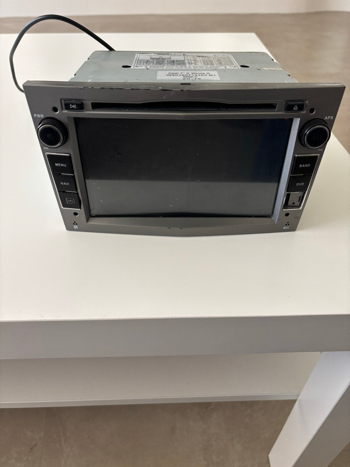 Opel Autoradio met Bluetooth en USB - 7 inch scherm, Ophalen of Verzenden, Gebruikt
