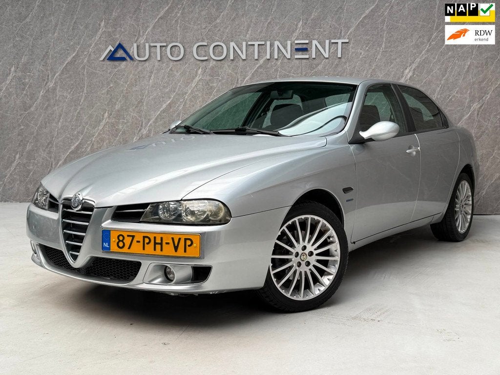 Alfa Romeo 156 1.8 T.Spark Impression / NAP / Rijdt Goed / A, Auto's, Alfa Romeo, Voorwielaandrijving, Stof, Gebruikt, Zwart