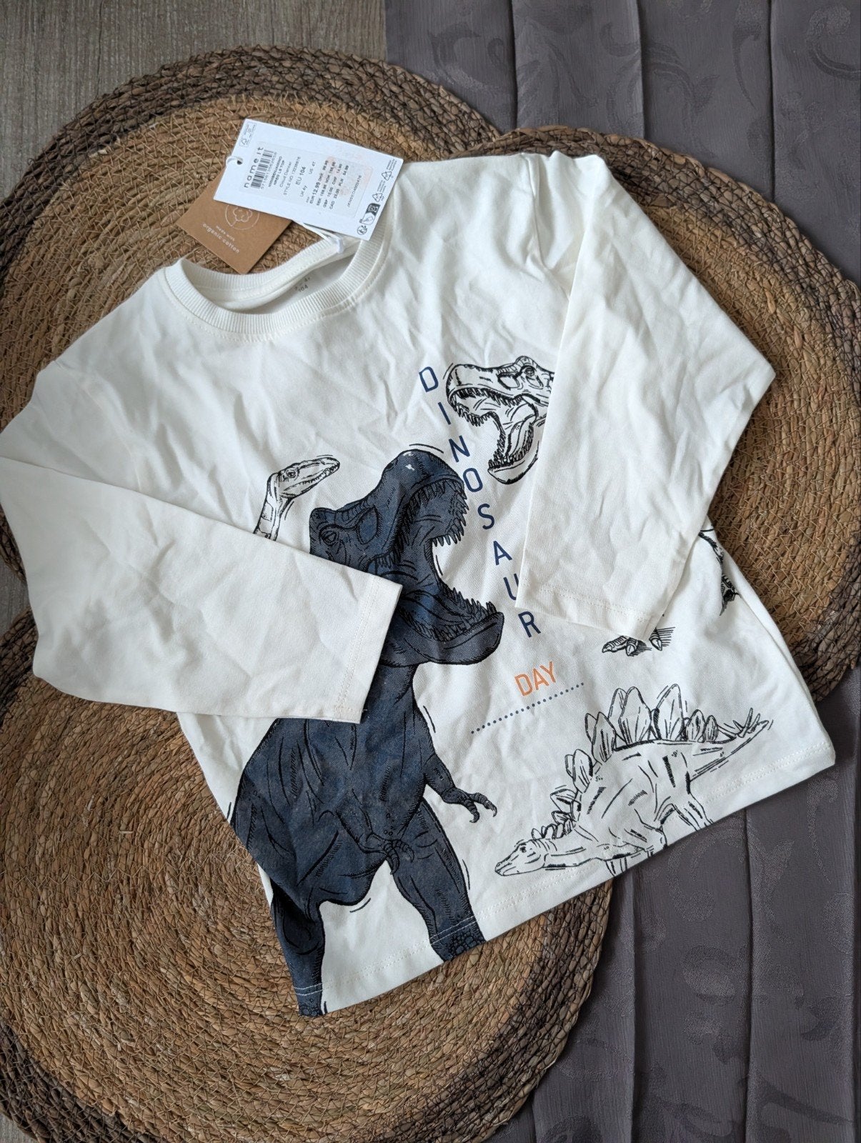 Nieuw Name It NNBENJAMINO Dino T-shirt Maat 104, Ophalen of Verzenden, Nieuw, Name It, Jongen