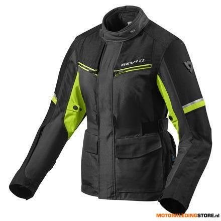 REVIT! Outback 3 Dames Motorjas, Zwart-Neon Geel, Ophalen of Verzenden, Nieuw met kaartje