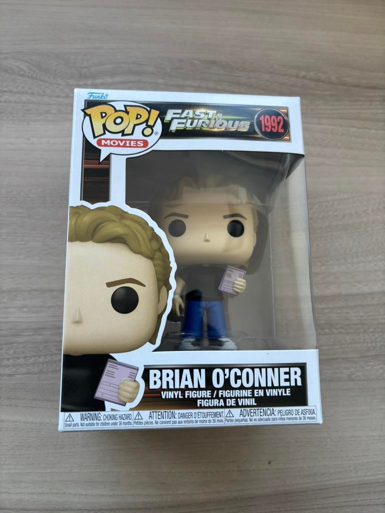Funko Pop! Brian O’Conner #1992 – Fast & Furious 25 Years –, Verzamelen, Poppetjes en Figuurtjes, Ophalen of Verzenden, Funko Europe