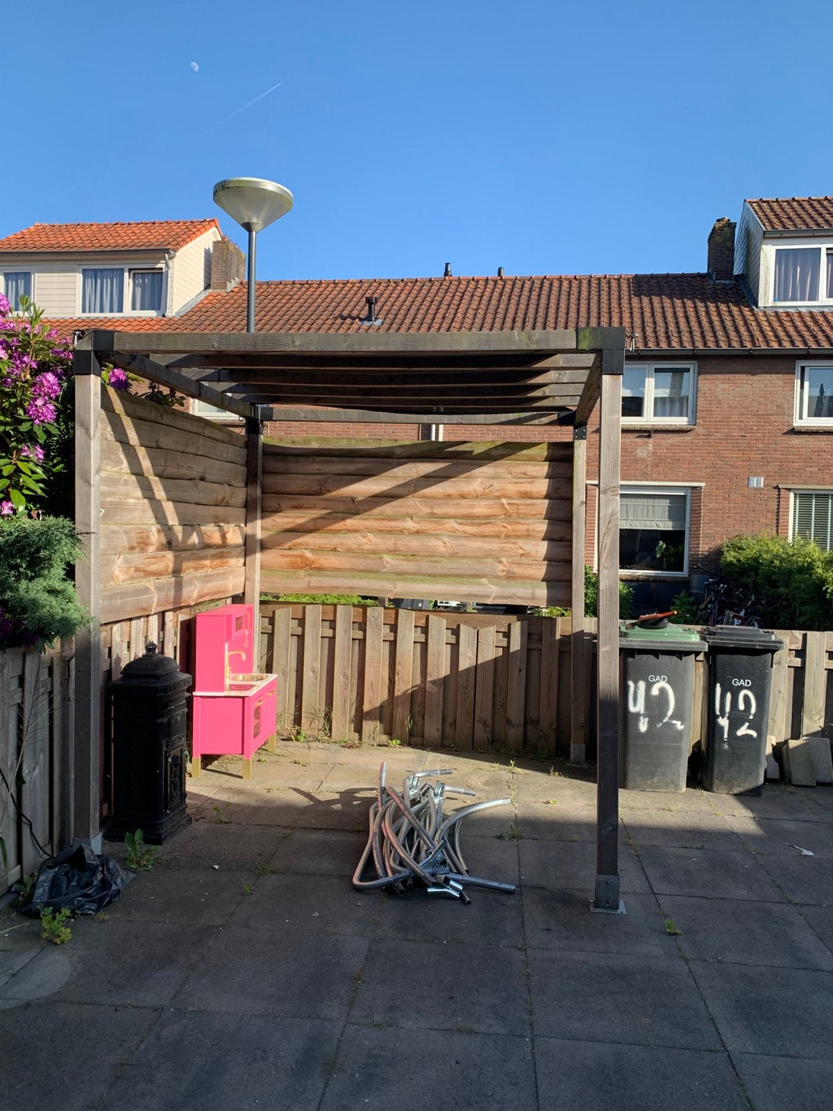 Pergola, Ophalen, Zo goed als nieuw