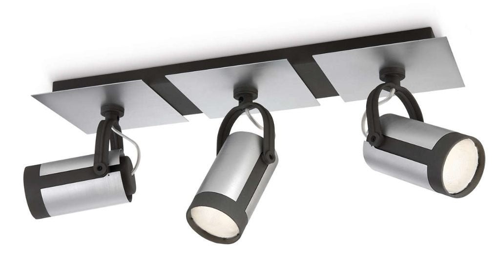 Plafondlamp / Plafondspot PHILIPS myLiving Stretch Alu -45%!, Ophalen of Verzenden, Nieuw, Metaal, GU10
