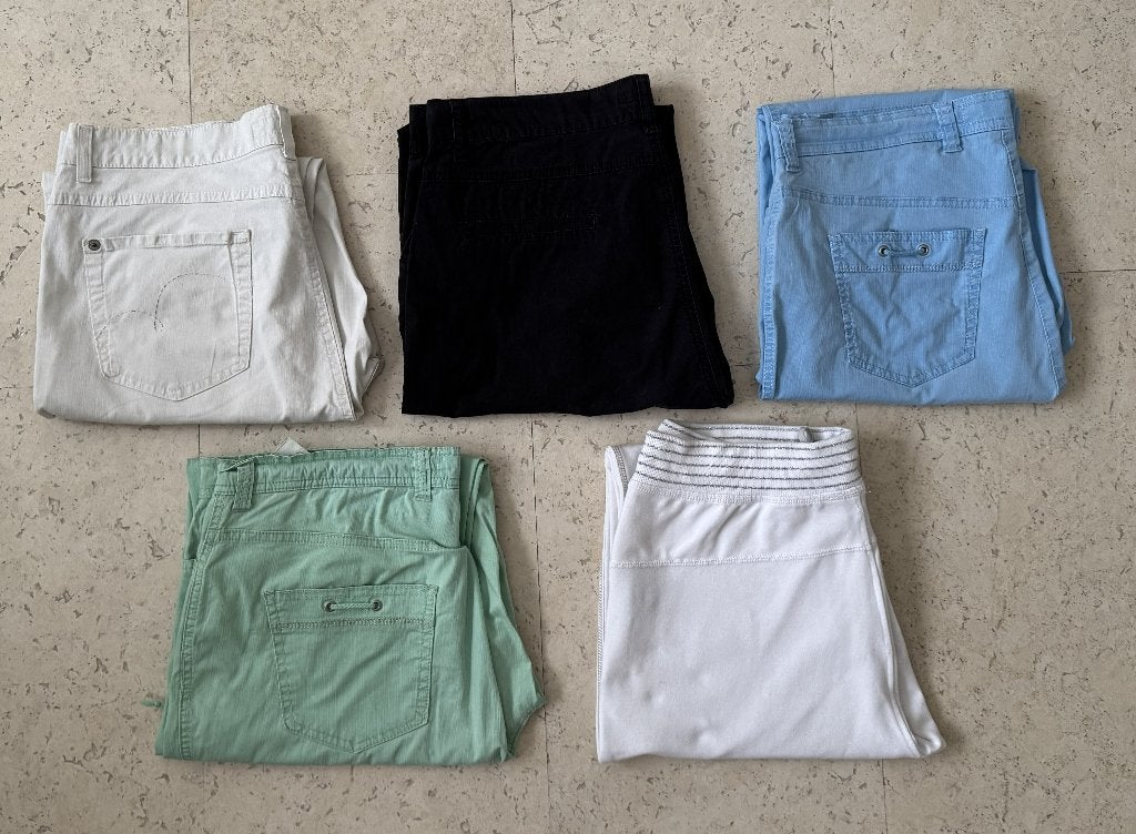 Capri broeken pantalons dames diverse maten, Kleding | Dames, Ophalen of Verzenden, Zo goed als nieuw, Overige kleuren, Driekwart