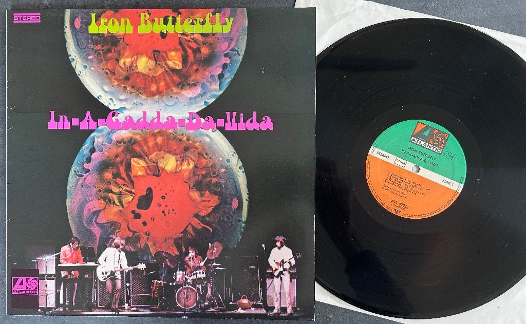 IRON BUTTERFLY - In-a-gadda-da-vida ( LP; NMINT ), Cd's en Dvd's, Vinyl | Rock, Originele persing, Ophalen of Verzenden, Zo goed als nieuw