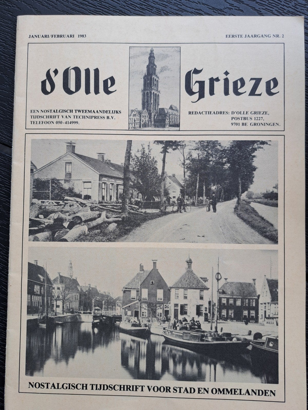 D'Olle Grieze Tijdschrift - Januari/Februari 1983, Ophalen of Verzenden, Zo goed als nieuw, Overige typen