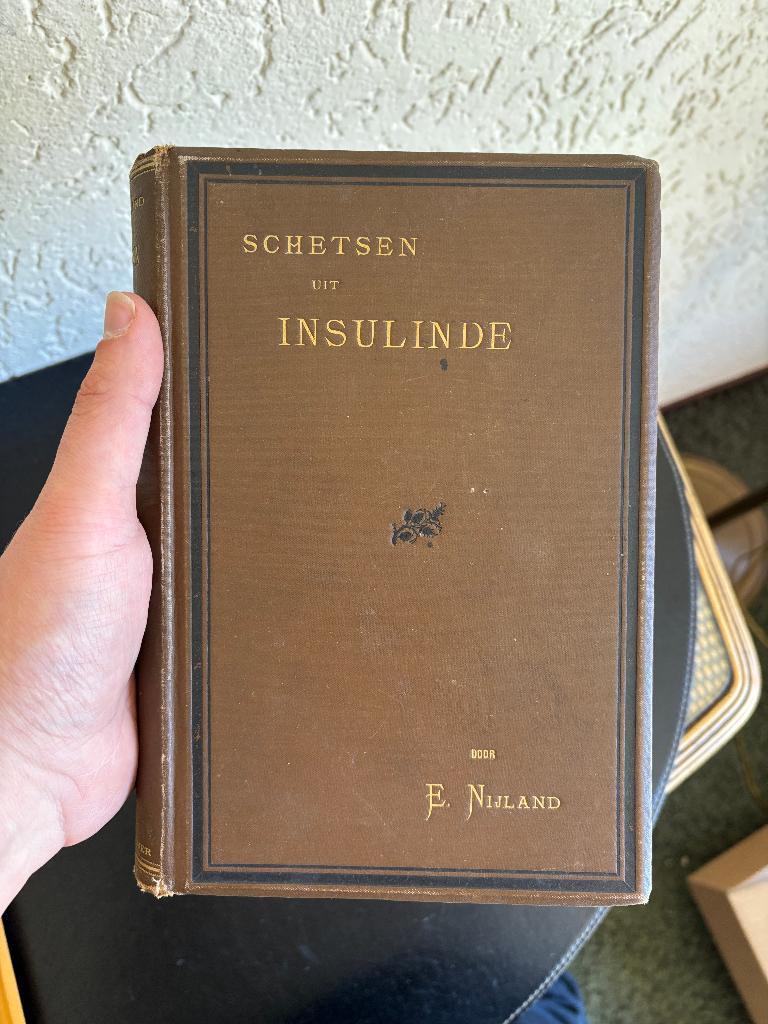 E. Nijland - Schetsen uit Insulinde - 1893, Antiek en Kunst, Ophalen of Verzenden, E. Nijland