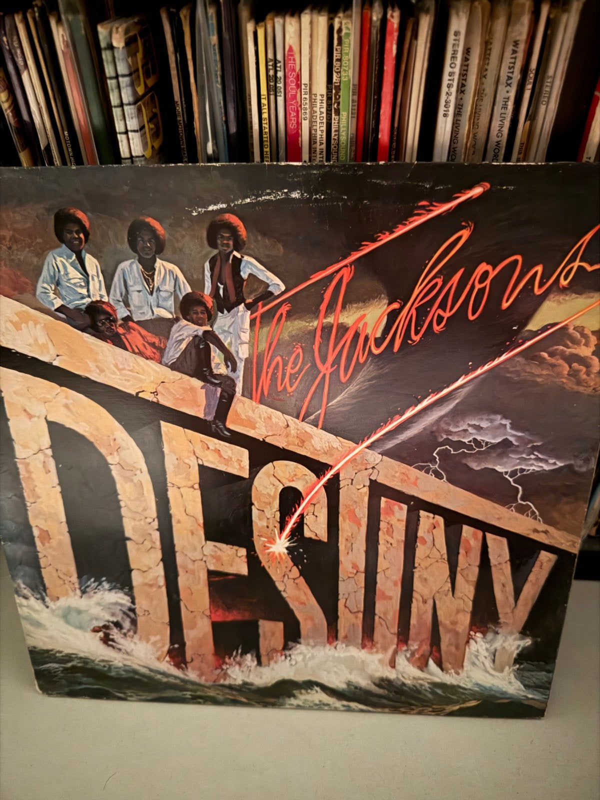 The Jacksons - Destiny LP Soul (Blame It On The Boogie), Verzenden, Gebruikt, 12 inch, LP
