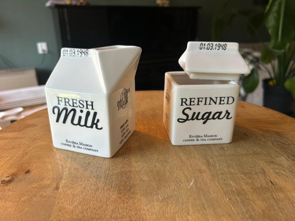 Roomstel van Rivièra Maison, Ophalen, Nieuw, Porselein