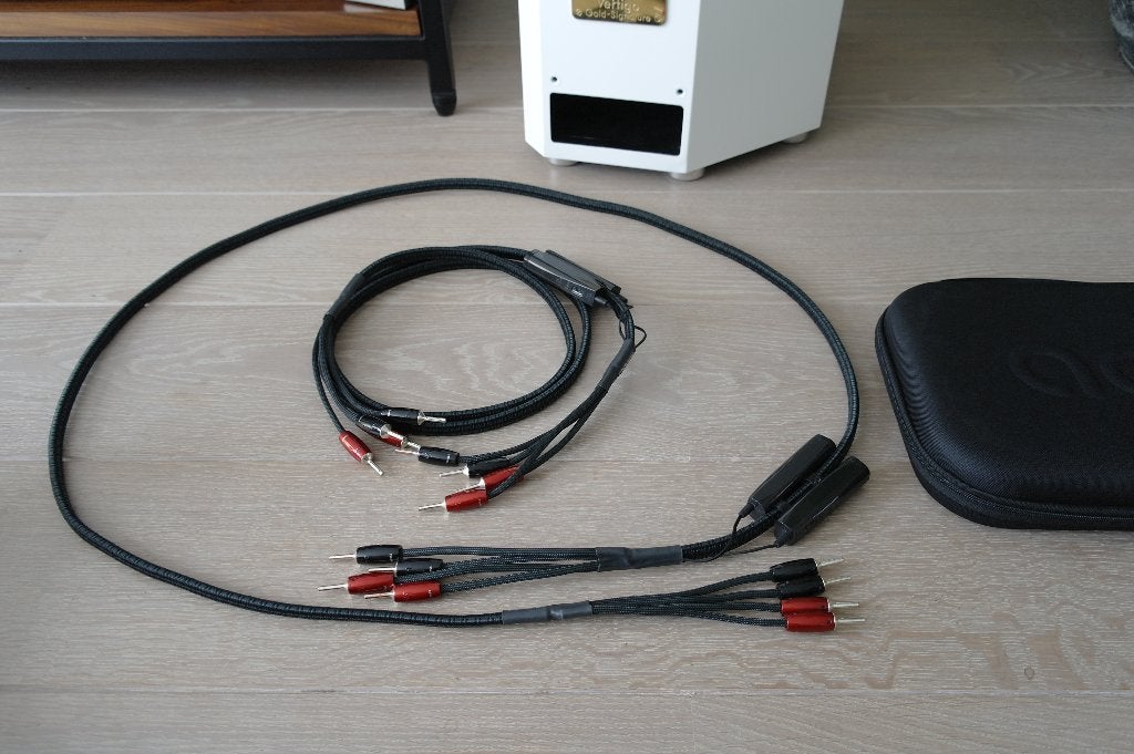 AudioQuest Rocket 88 speakerkabel, Audio, Tv en Foto, Ophalen of Verzenden, Gebruikt, 2 tot 5 meter, Luidsprekerkabel