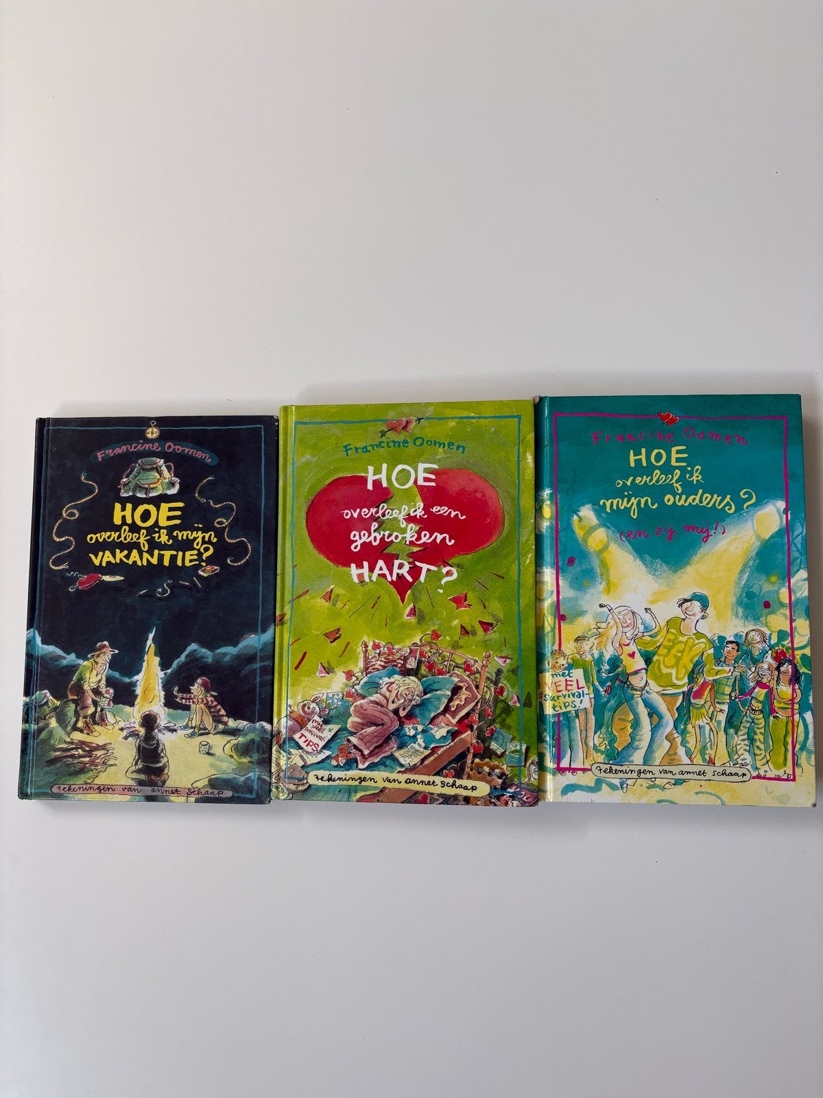 Hoe overleef ik serie deel 1, 6, 9, Boeken, Ophalen of Verzenden, Gelezen, Fictie