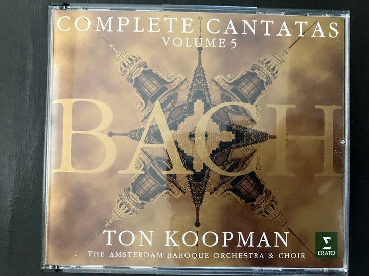 Bach: Complete Cantatas Vol. 5 - Ton Koopman (4 CD Boxset), Cd's en Dvd's, Cd's | Klassiek, Boxset, Ophalen of Verzenden, Zo goed als nieuw